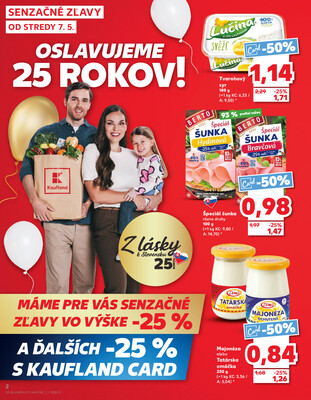 Kaufland 7.5. - 14.5. - Kaufland Ružomberok