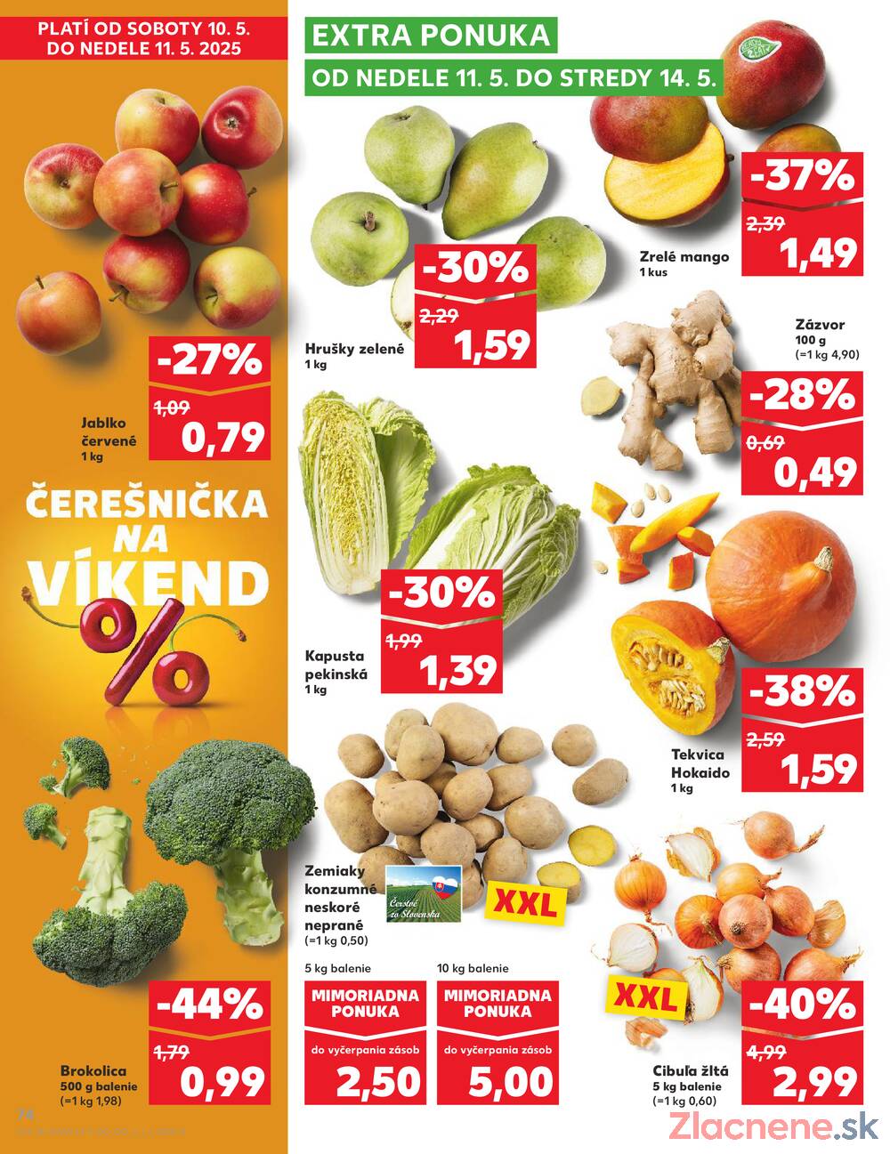 Leták Kaufland - Kaufland 7.5. - 14.5. - Kaufland Banská Bystrica - Majer - strana 74