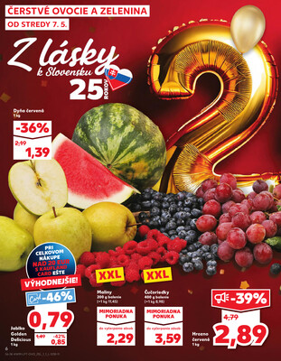 Kaufland 7.5. - 14.5. - Kaufland Šamorín-Mliečno - Krajinská cesta