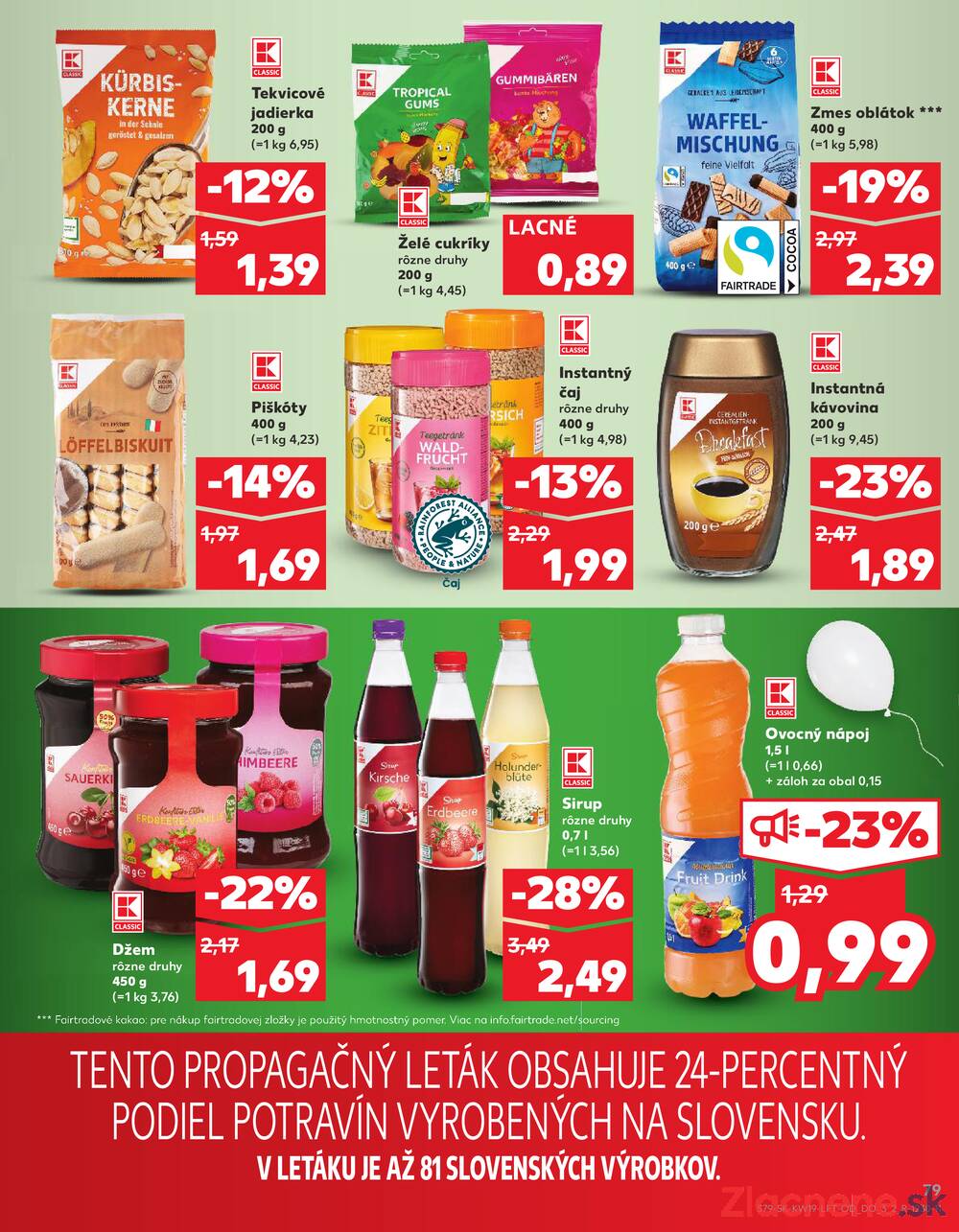 Leták Kaufland - Kaufland 7.5. - 14.5. - Kaufland Senica - strana 79