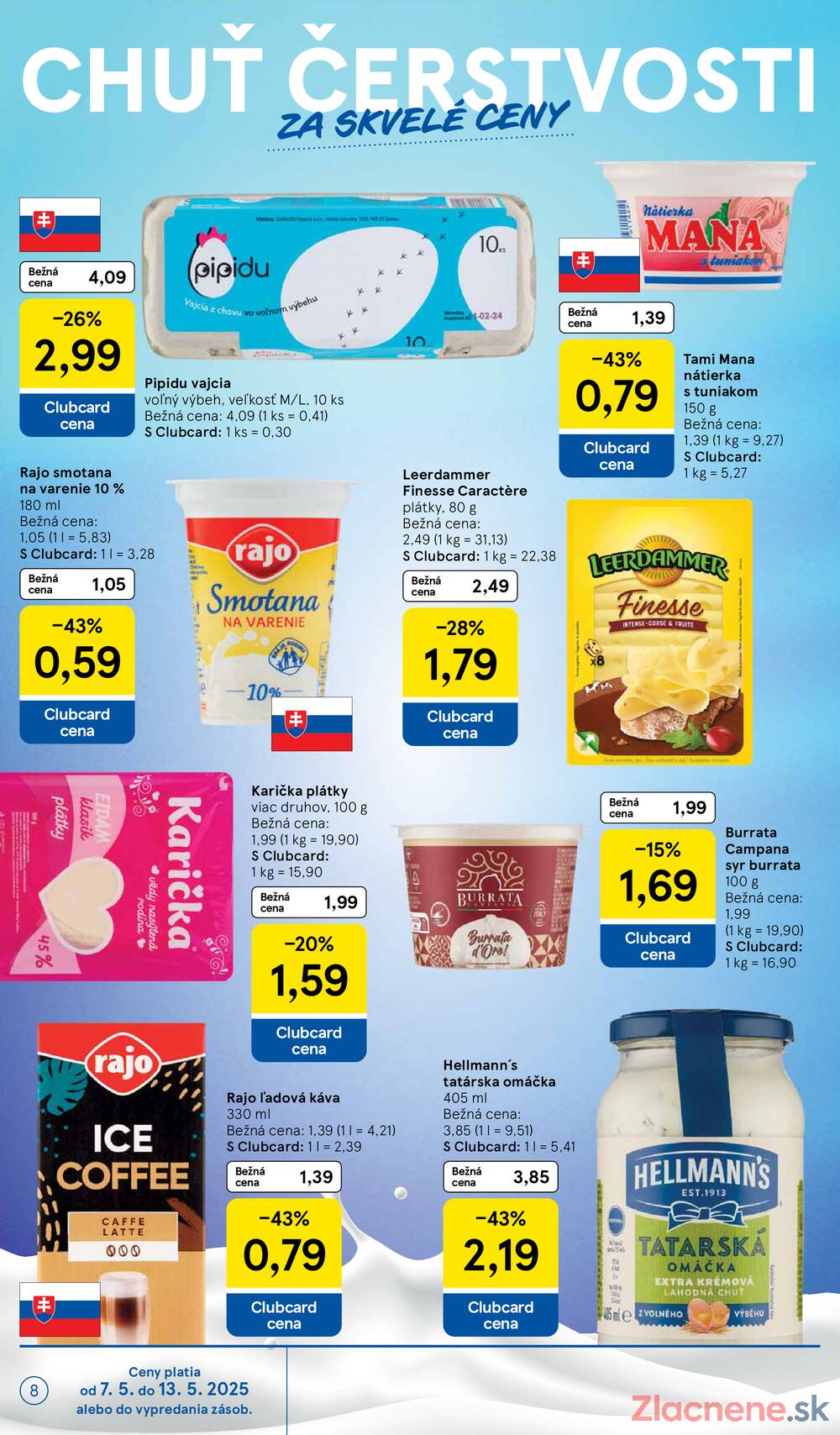 Leták Tesco - Tesco supermarkety od 7.5. do 13.5.2025 - strana 8 Leták Tesco - Tesco supermarkety od 7.5. do 13.5.2025 - strana 8
