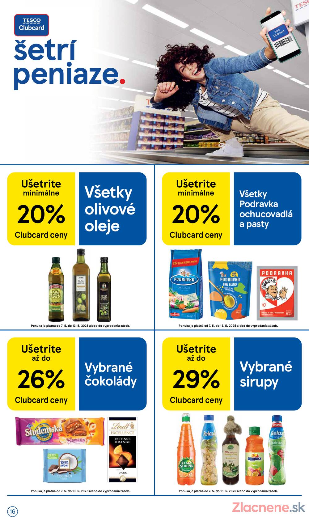 Leták Tesco - Tesco supermarkety od 7.5. do 13.5.2025 - strana 16