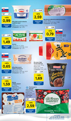 Tesco supermarkety od 7.5. do 13.5.2025