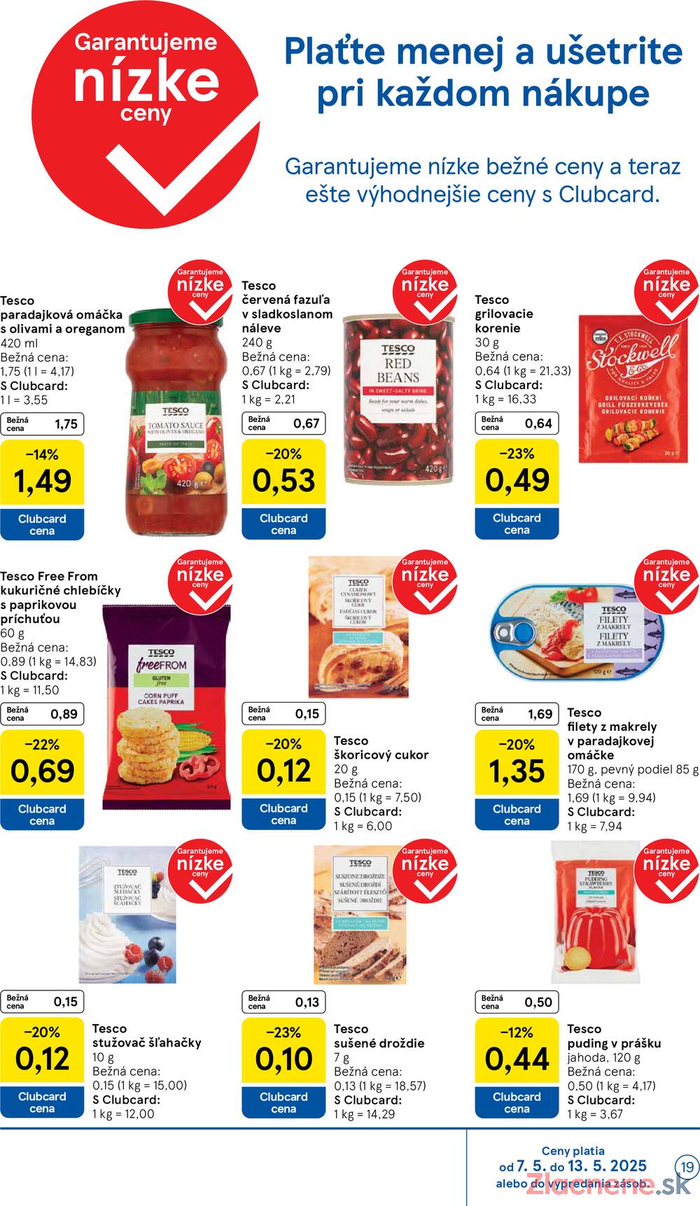 Leták Tesco - Tesco malé hypermarkety od 7.5. do 13.5.2025 - strana 19 Leták Tesco - Tesco malé hypermarkety od 7.5. do 13.5.2025 - strana 19