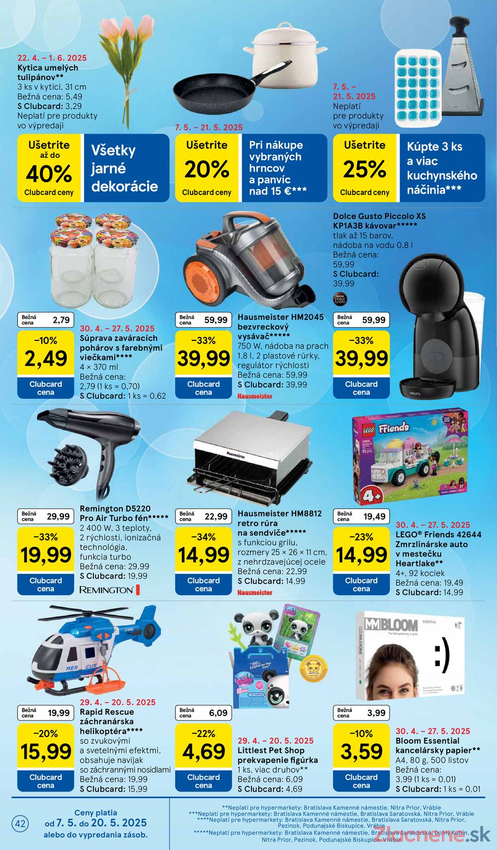 Leták Tesco - Tesco malé hypermarkety od 7.5. do 13.5.2025 - strana 42 Leták Tesco - Tesco malé hypermarkety od 7.5. do 13.5.2025 - strana 42