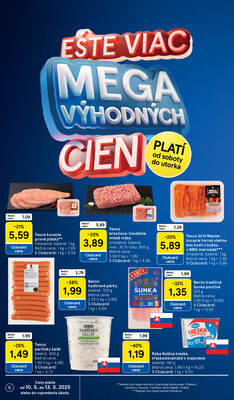 Tesco malé hypermarkety od 7.5. do 13.5.2025