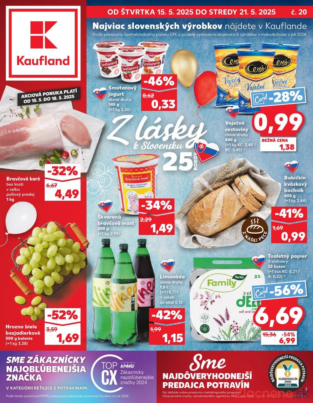 Leták Kaufland - Kaufland 15.5. - 21.5. - Kaufland Brezno - strana 1