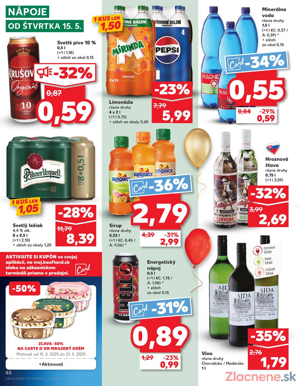 Leták Kaufland - Kaufland 15.5. - 21.5. - Kaufland Bytča - strana 48