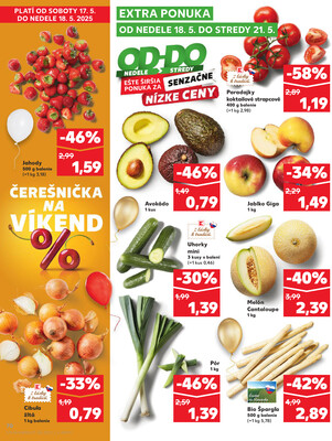 Kaufland 15.5. - 21.5. - Kaufland Humenné
