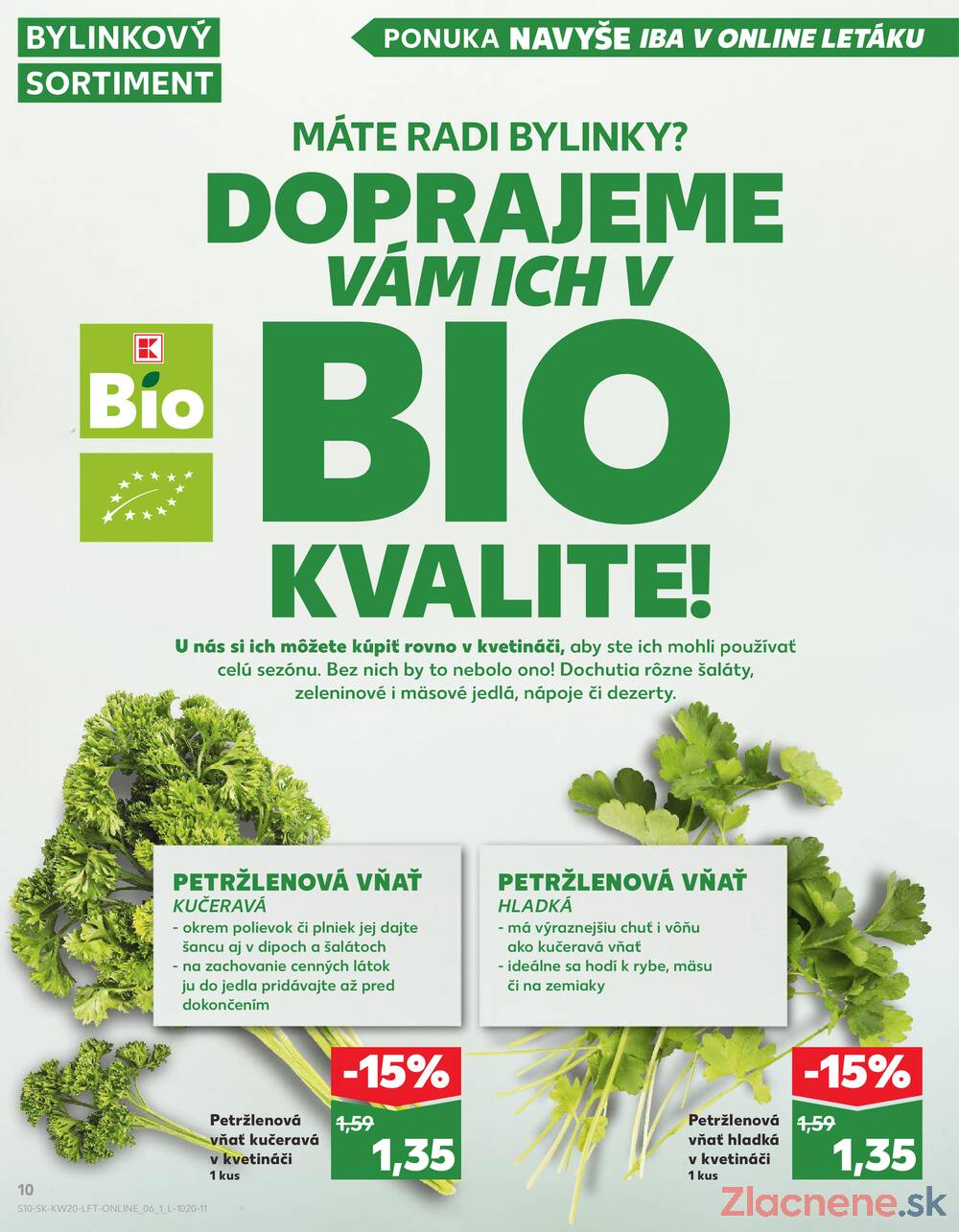 Leták Kaufland - Kaufland 15.5. - 21.5. - Kaufland Vranov nad Topľou - strana 10