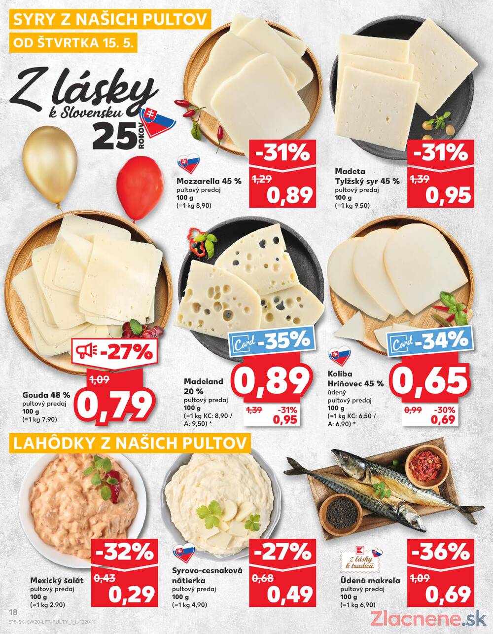 Leták Kaufland - Kaufland 15.5. - 21.5. - Kaufland Michalovce (Humenská cesta) - strana 18