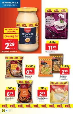 Leták Lidl
		  platný do 18.5.2025 - strana 26