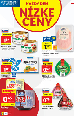 Leták Lidl
		  platný do 18.5.2025 - strana 32