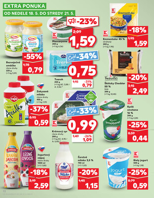 Kaufland 15.5. - 21.5. - Kaufland Topoľčany