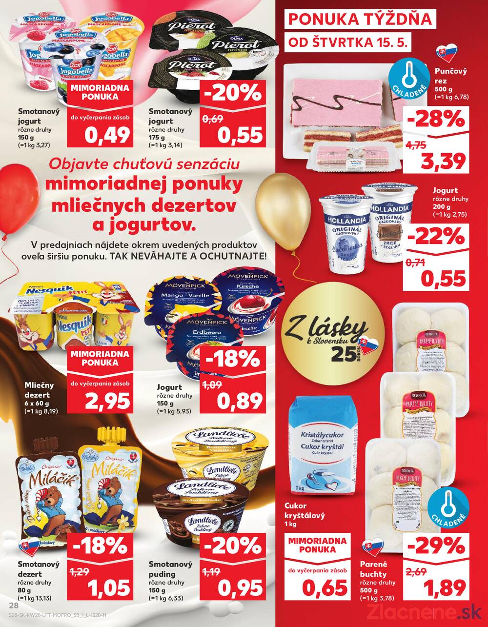 Leták Kaufland - Kaufland 15.5. - 21.5. - Kaufland Trnava - Trstínska cesta - strana 28