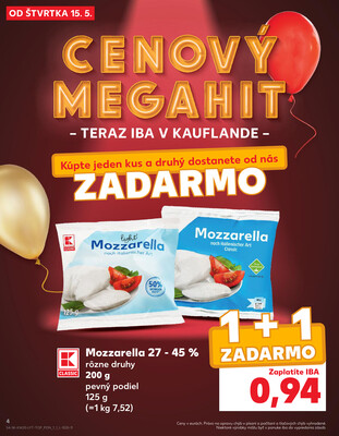 Kaufland 15.5. - 21.5. - Kaufland Trnava - Trstínska cesta