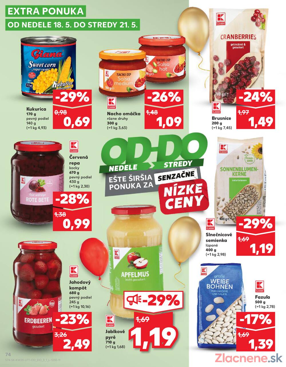 Leták Kaufland - Kaufland 15.5. - 21.5. - Kaufland Zvolen - strana 74