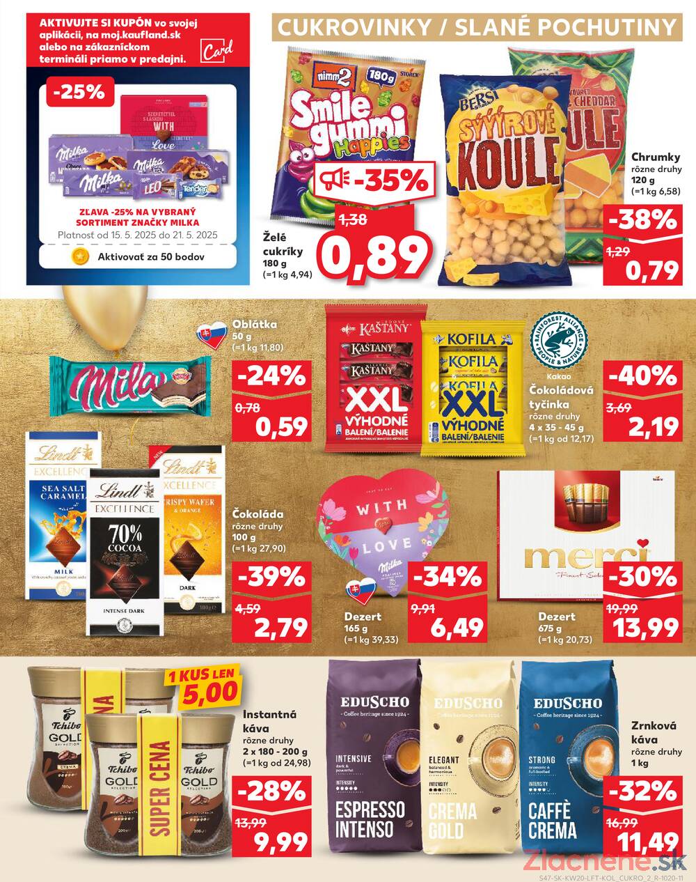 Leták Kaufland - Kaufland 15.5. - 21.5. - Kaufland Prešov - Sekčov  - strana 47