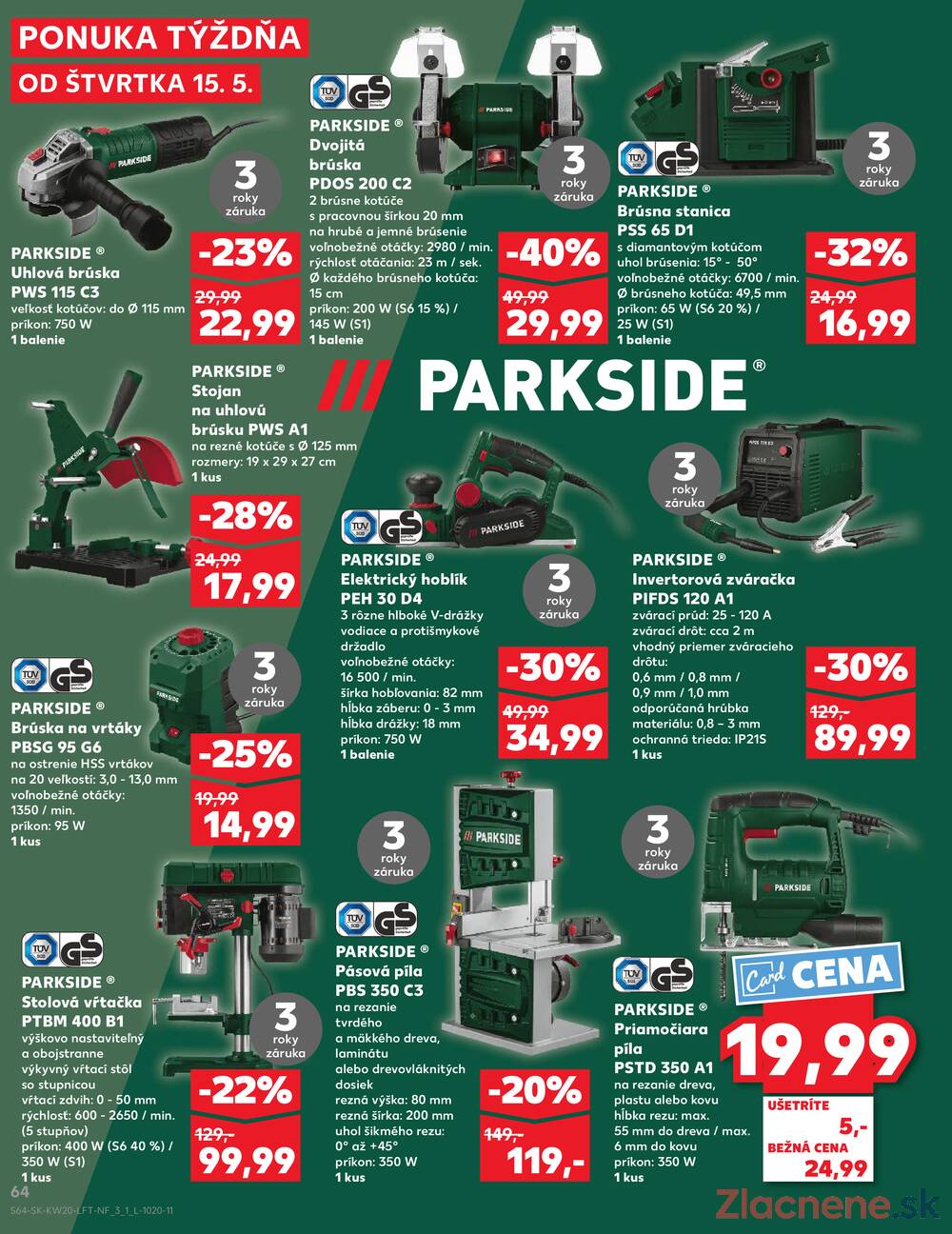 Leták Kaufland - Kaufland 15.5. - 21.5. - Kaufland Prešov - Ľubotice - strana 64