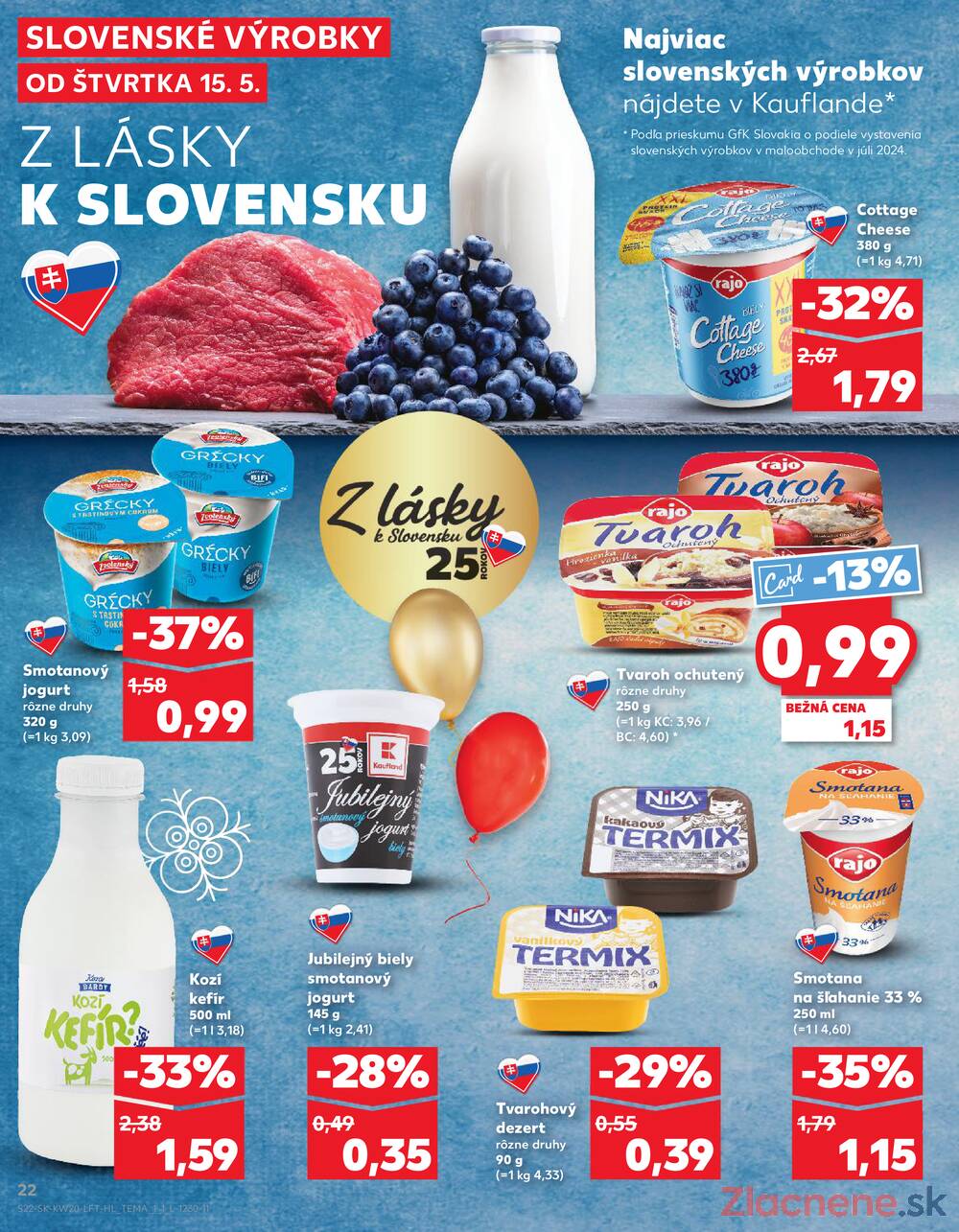 Leták Kaufland - Kaufland 15.5. - 21.5. - Kaufland Považská Bystrica - Centrum - strana 22