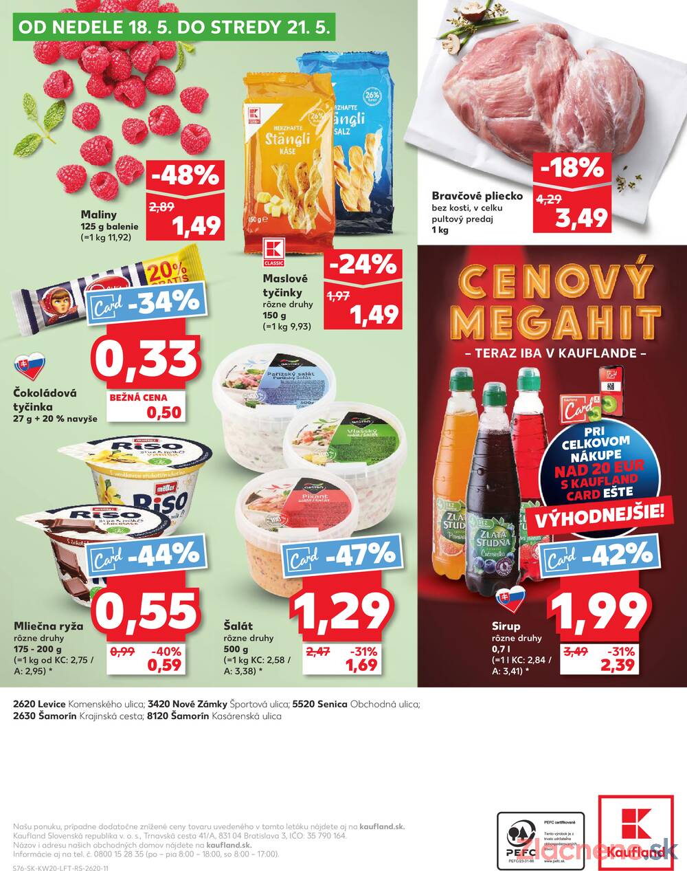 Leták Kaufland - Kaufland 15.5. - 21.5. - Kaufland Nové Zámky - strana 76 Leták Kaufland - Kaufland 15.5. - 21.5. - Kaufland Nové Zámky - strana 76