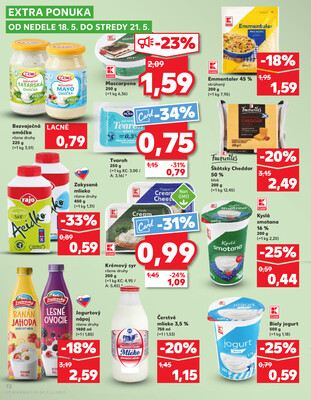 Kaufland 15.5. - 21.5. - Kaufland Nové Zámky