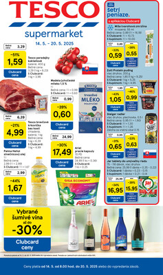 leták Tesco