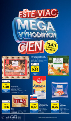 Tesco supermarkety od 14.5. do 20.5.2025