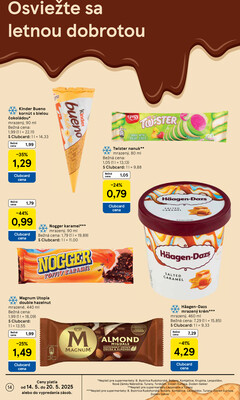 Tesco supermarkety od 14.5. do 20.5.2025
