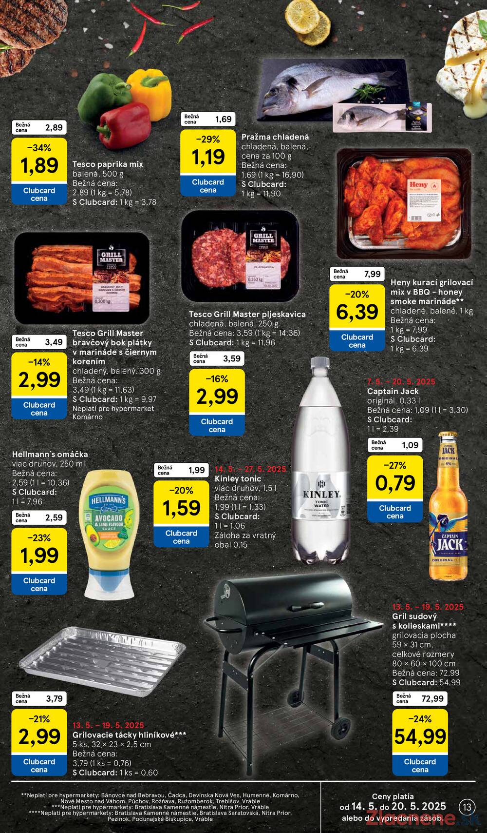 Leták Tesco - Tesco malé hypermarkety od 14.5. do 20.5.2025 - strana 13 Leták Tesco - Tesco malé hypermarkety od 14.5. do 20.5.2025 - strana 13