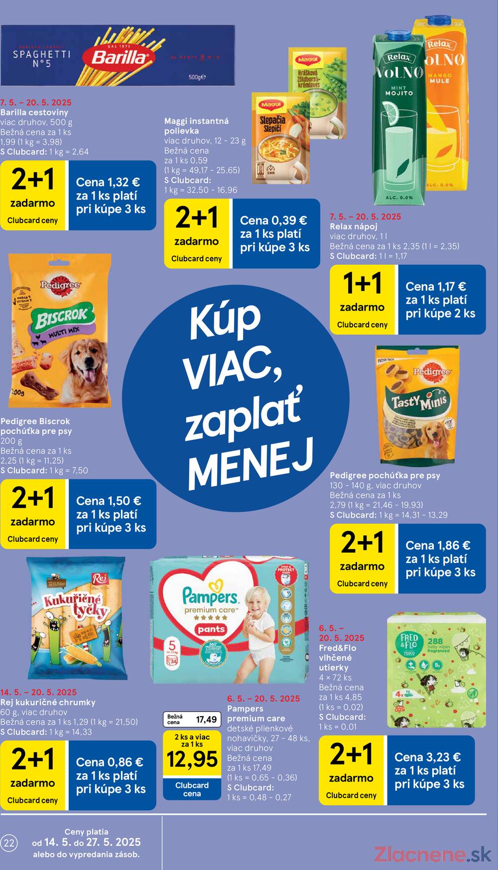 Leták Tesco - Tesco malé hypermarkety od 14.5. do 20.5.2025 - strana 22 Leták Tesco - Tesco malé hypermarkety od 14.5. do 20.5.2025 - strana 22