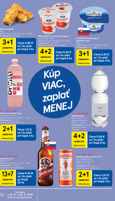 Tesco malé hypermarkety od 14.5. do 20.5.2025