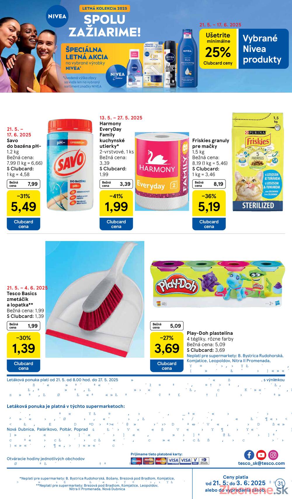 Leták Tesco - Tesco supermarkety od 21.5. do 27.5.2025 - strana 31 Leták Tesco - Tesco supermarkety od 21.5. do 27.5.2025 - strana 31