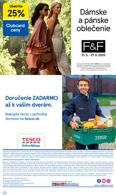 Tesco malé hypermarkety od 21.5. do 27.5.2025