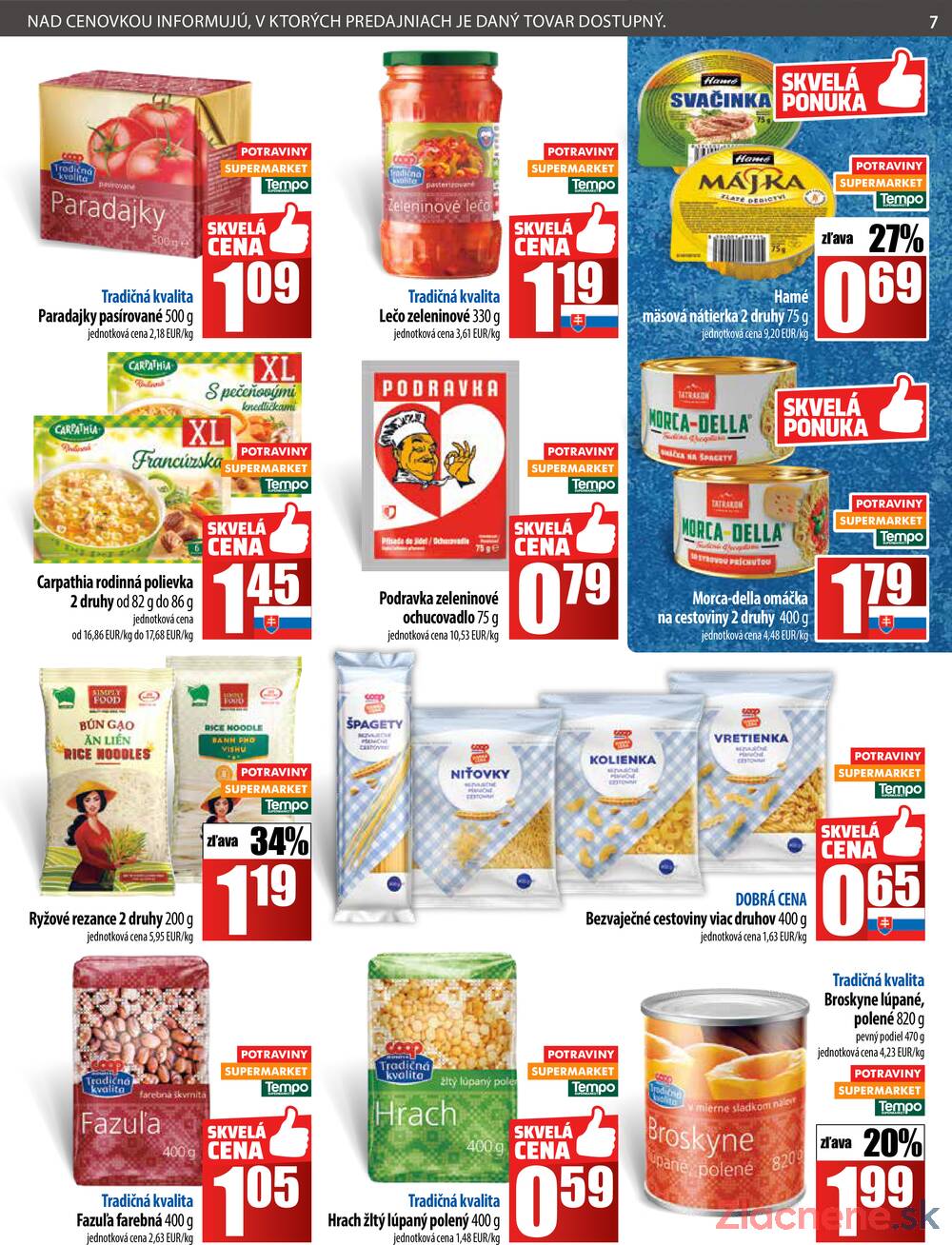 Leták COOP Jednota Slovensko - COOP do 21.5. - strana 7