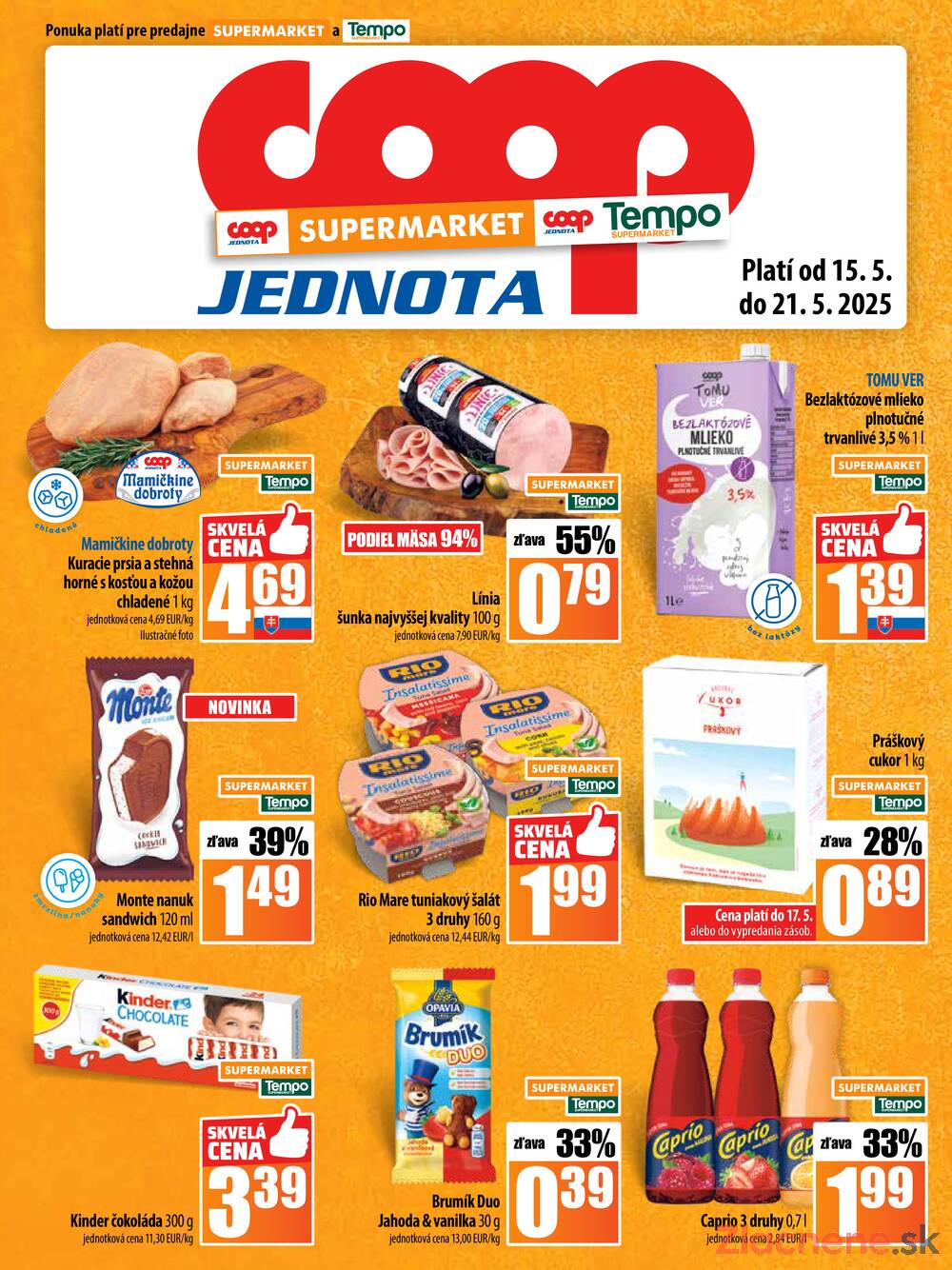 Leták COOP Jednota Slovensko - COOP do 21.5. - strana 13