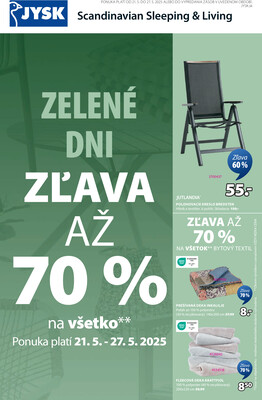 Jysk : 5 letákov