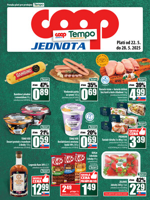 Leták COOP Jednota Slovensko
		  platný do 28.5.2025 - strana 25