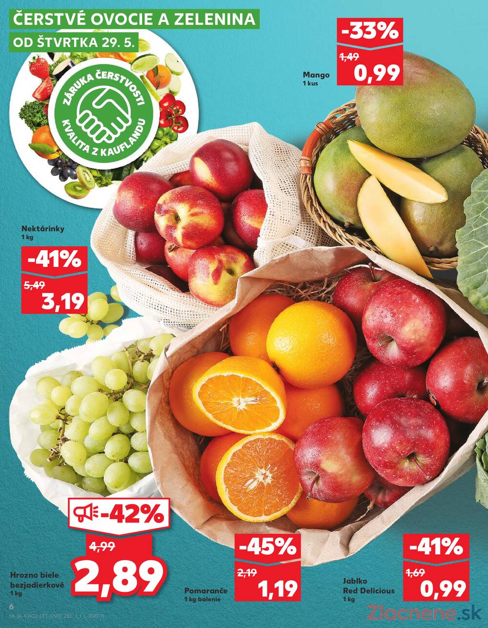 Leták Kaufland - Kaufland 29.5. - 4.6. - Kaufland Bytča - strana 6