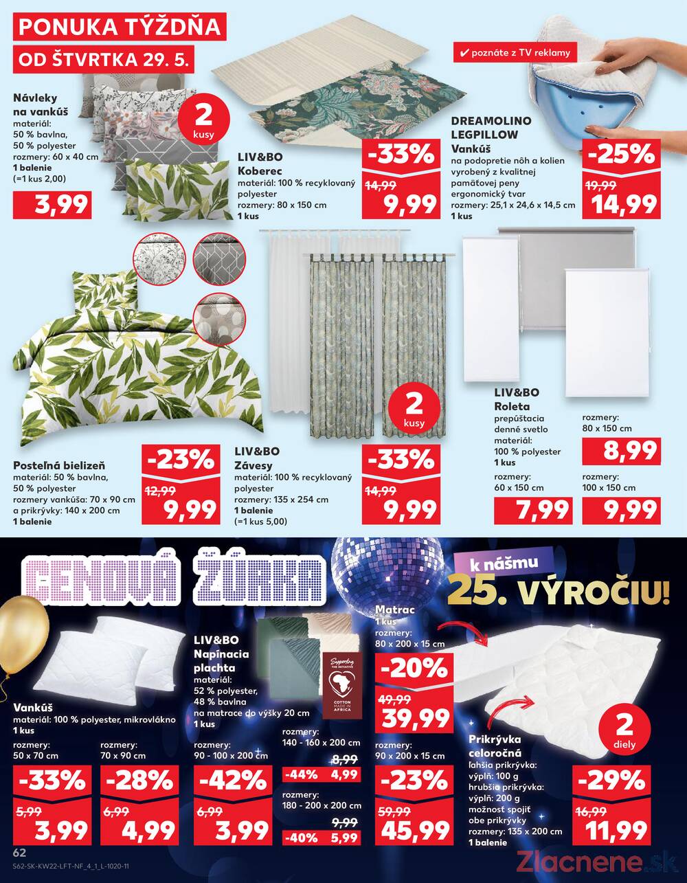 Leták Kaufland - Kaufland 29.5. - 4.6. - Kaufland Lučenec - strana 62