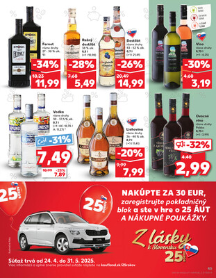 Kaufland 29.5. - 4.6. - Kaufland (A. H. Škultétyho, Veľký Krtíš)