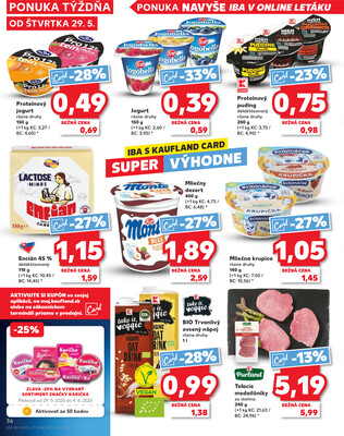 Kaufland 29.5. - 4.6. - Kaufland Dunajská Streda