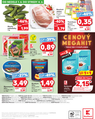 Kaufland 29.5. - 4.6. - Kaufland Dunajská Streda