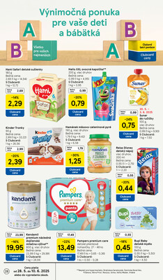 Tesco malé hypermarkety od 28.5. do 3.6.2025