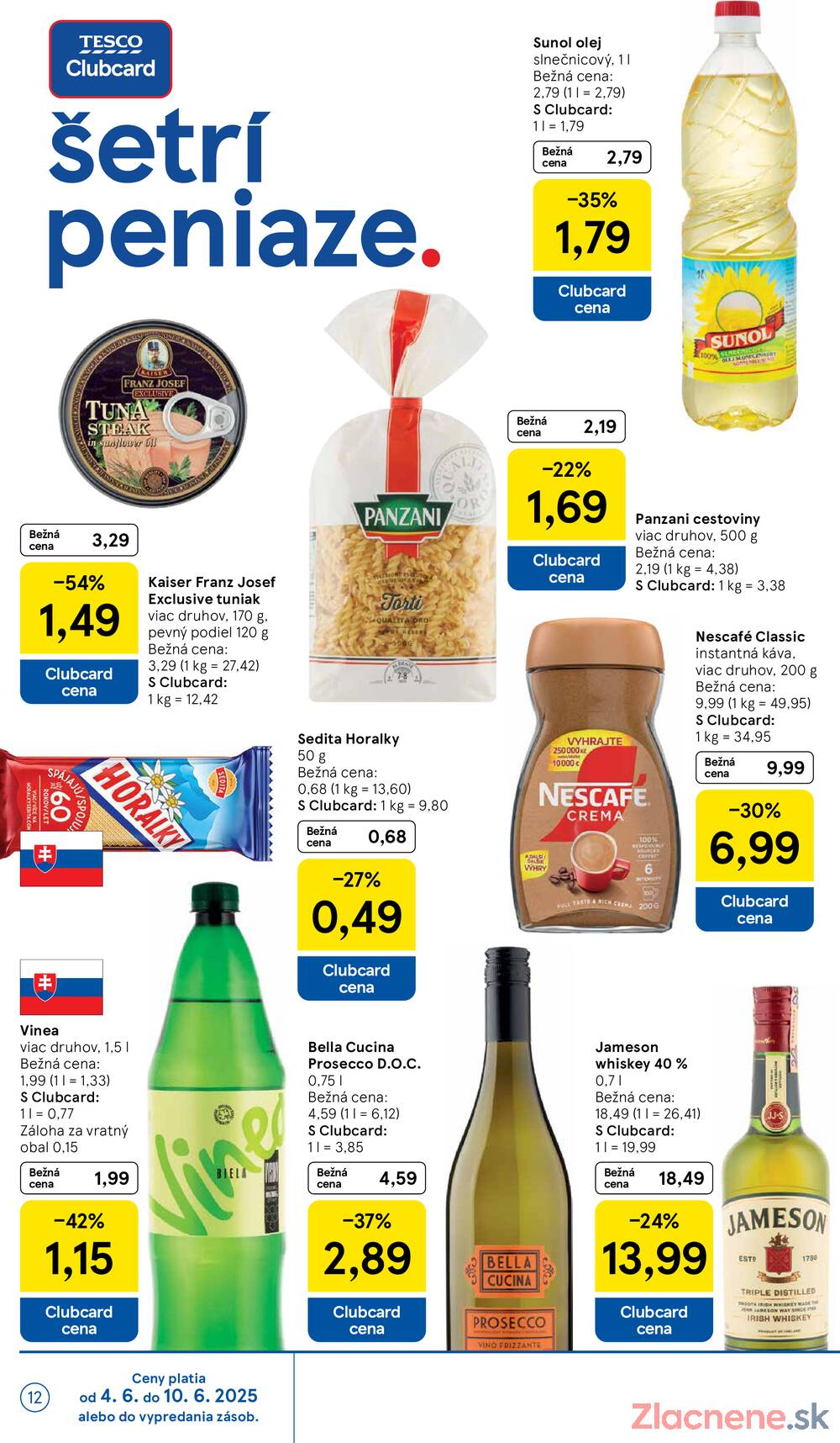 Leták Tesco - Tesco supermarkety od 4.6. do 10.6.2025 - strana 12 Leták Tesco - Tesco supermarkety od 4.6. do 10.6.2025 - strana 12