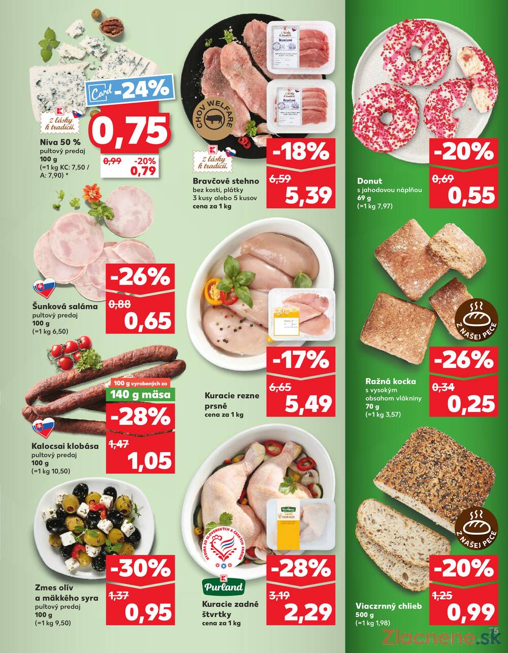 Leták Kaufland - Kaufland 5.6. - 11.6. - Kaufland Bratislava - Avion (Ivanská cesta) - strana 75