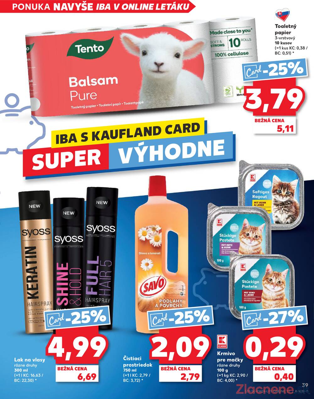 Leták Kaufland - Kaufland 12.6. - 18.6. - Kaufland Tvrdošín - strana 39