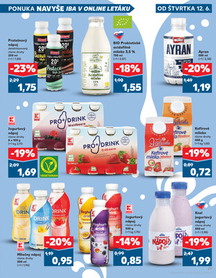 Kaufland 12.6. - 18.6. - Kaufland Tvrdošín