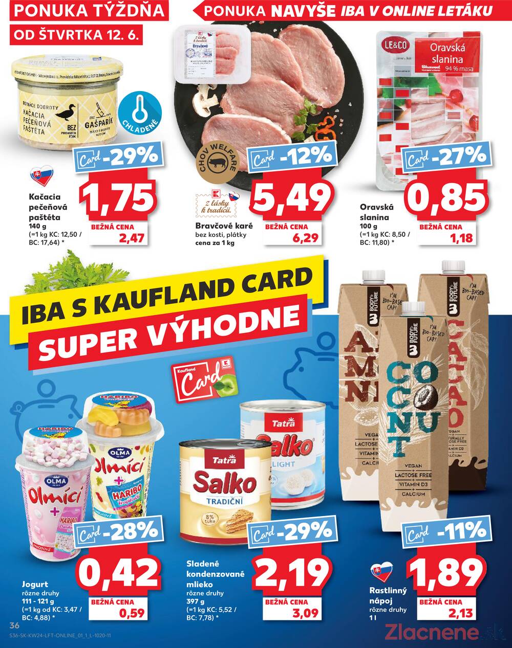 Leták Kaufland - Kaufland 12.6. - 18.6. - Kaufland Vranov nad Topľou - strana 36