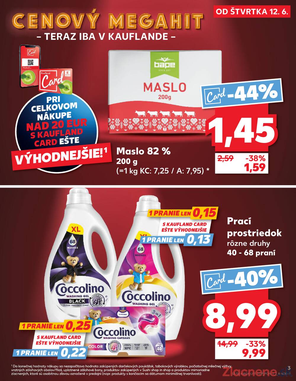 Leták Kaufland - Kaufland 12.6. - 18.6. - Kaufland Sabinov - strana 3